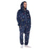Snuggs Blanket Onesie Dark Blue Space